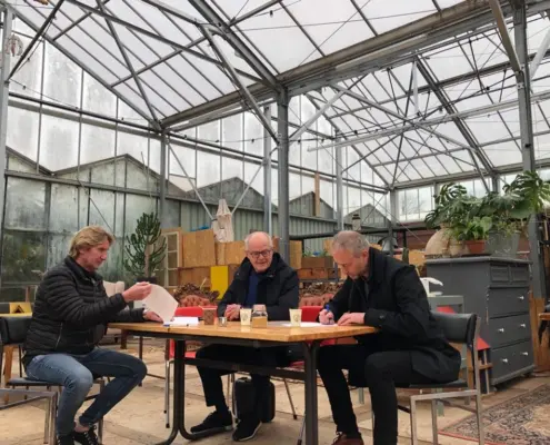 opdracht verstrekt aan twee installateurs, JansZon en TST